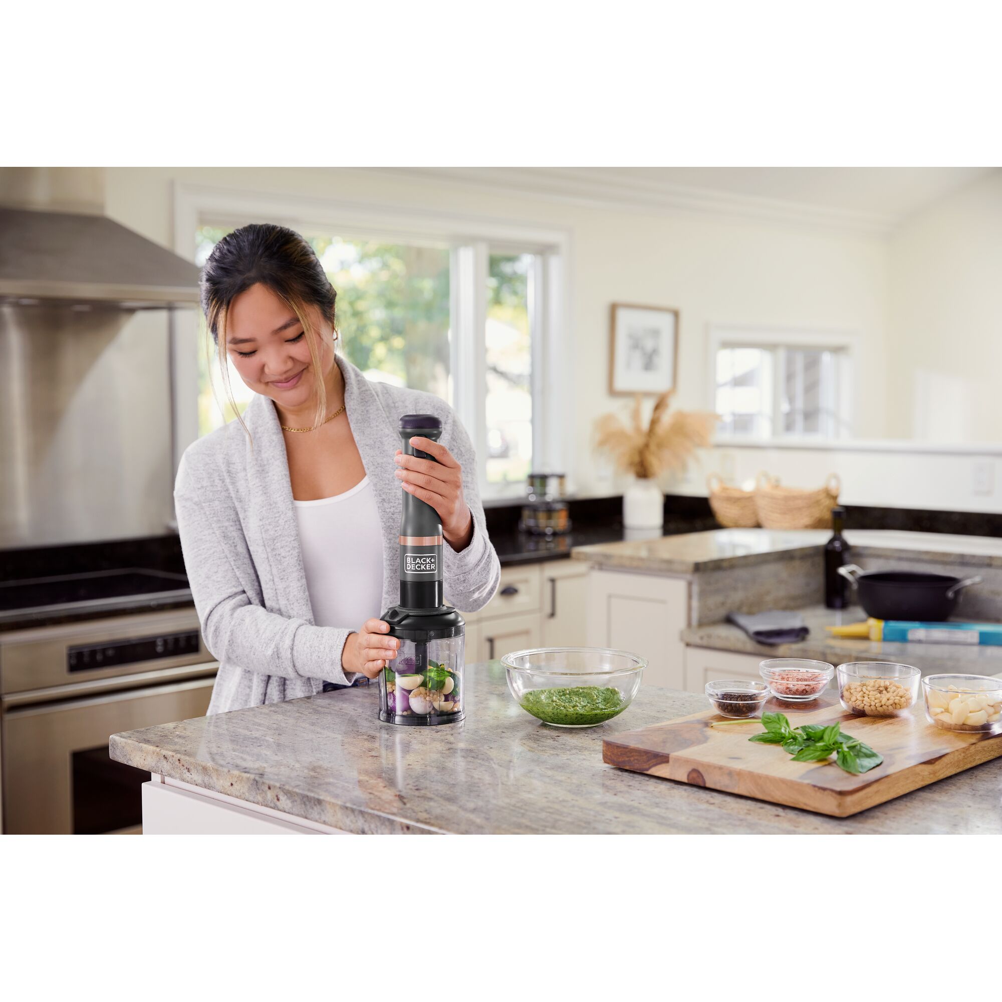 BLACK+DECKER Kitchen Wand 3 Kit Grey