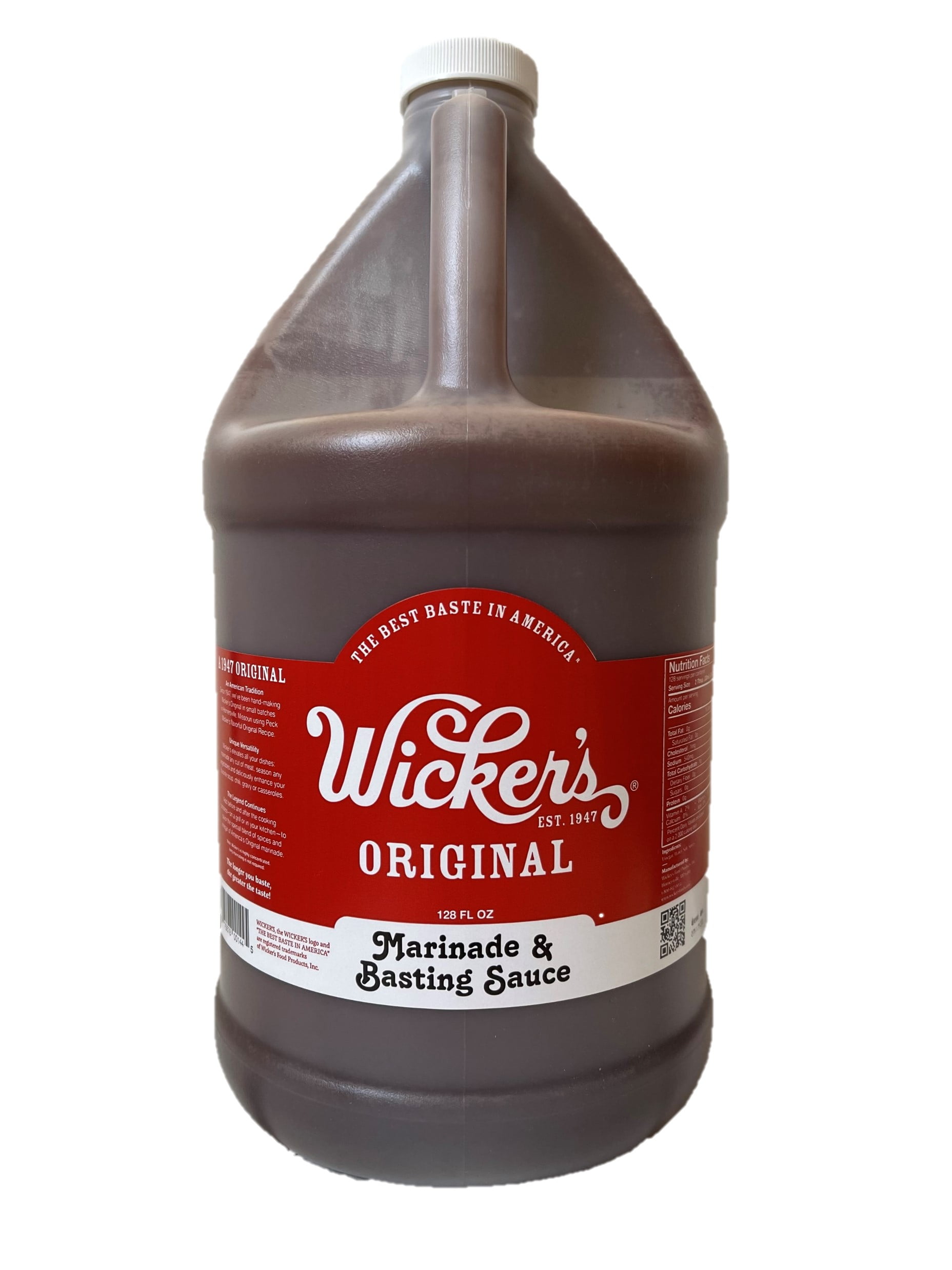 Wicker's Original Marinade Baste, 64 fl oz
