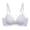 White, variant on Zpanxa Womens Bras Wireless Seamless Push-up Padded Full Coverage with Adjustable Straps Breathable Everyday T-Shirt Bra Black 40BC