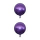thumbnail image 2 of Matsuzay Globos redondos Película de aluminio Casa liviana Globos Accesorios para fotos Púrpura Violeta 2Conjunto, 2 of 6