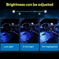 thumbnail image 6 of Car Interior Neon RGB Led Ambient Light Fiber Optic Kit With APP Sound Control Multiple Modes Auto Atmosphere Decorative Lamp, 6 of 10