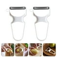 thumbnail image 2 of 2PCS Simple Manual Peelers Potato Carrot Cucumber Peeling Tools Kitchen Gadgets, 2 of 8