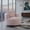 Pink, variant on Sailvan Compressible 360° Swivel Accent Chair, Modern Comfort Seating for Living Room,Office