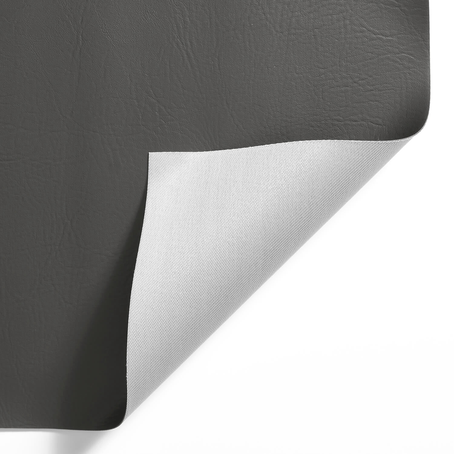 Ottertex® Marine Vinyl 54 Inch Waterproof PVC Polyester UV-Resistant Mold-Resistant Abrasion Resistant Heavy Duty Outdoor Upholstery Fabric (Grey, 10 Yards)