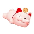 thumbnail image 3 of Lucky Cat Ornament Synthetic Resin Fortune Cat Statue Decoration for Home Living Room SJ0001 2, 3 of 5