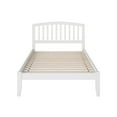 thumbnail image 3 of Leo & Lacey Richmond Full Solid Wood Platform Bed in White, 3 of 5