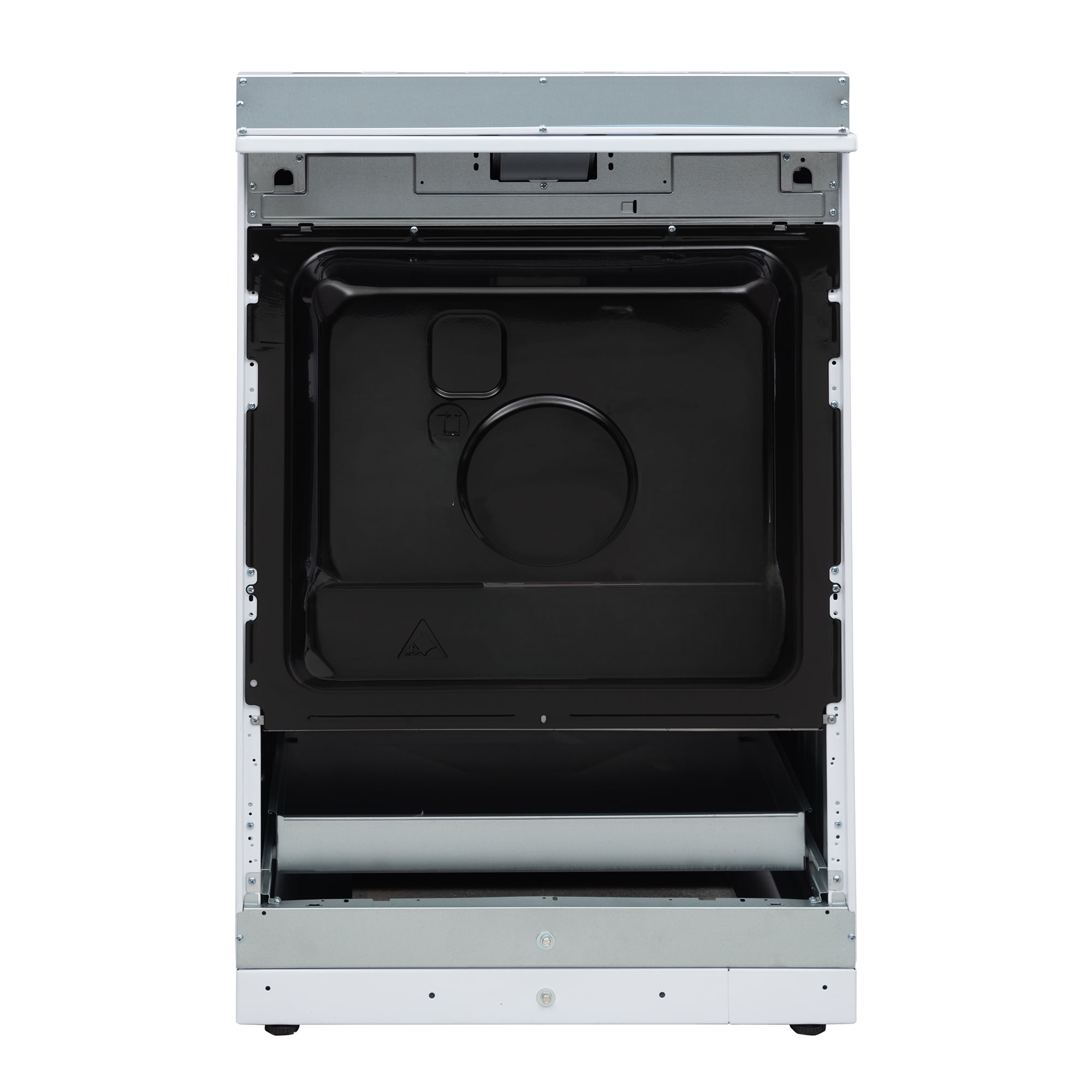 Equator 24" Electric Cooking Range 4 Ceramic Burner CONVECTION OVEN+AIR FRYER White