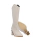 thumbnail image 4 of Platonia | Bota Larga Slim De Tacón Milan Cabra Piel Sintético Latte Para Mujer, 4 of 5