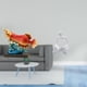 thumbnail image 2 of Escultura de del arowana, figura abstracta de resina, adorno de mesa para la entrada, sala de estar, decoración del hogar, artesaní, 2 of 8