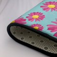thumbnail image 5 of Purple Red Daisies Flowers Shaggy Area Rug, Rugs for Living Room Bedroom Non Slip Door Mat Indoor Carpet Machine Washable Nursery Home Decor Floor Mats for Entryway 60x39in-#, 5 of 5