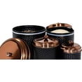thumbnail image 4 of Ashby Copper Black Metal Canister MD, Set of 2, 4 of 7