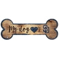 thumbnail image 6 of Atlanta Braves 6'' x 12'' Dog Bone Sign, 6 of 7