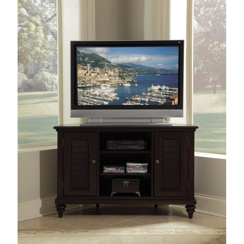 Bermuda Espresso Corner TV Stand