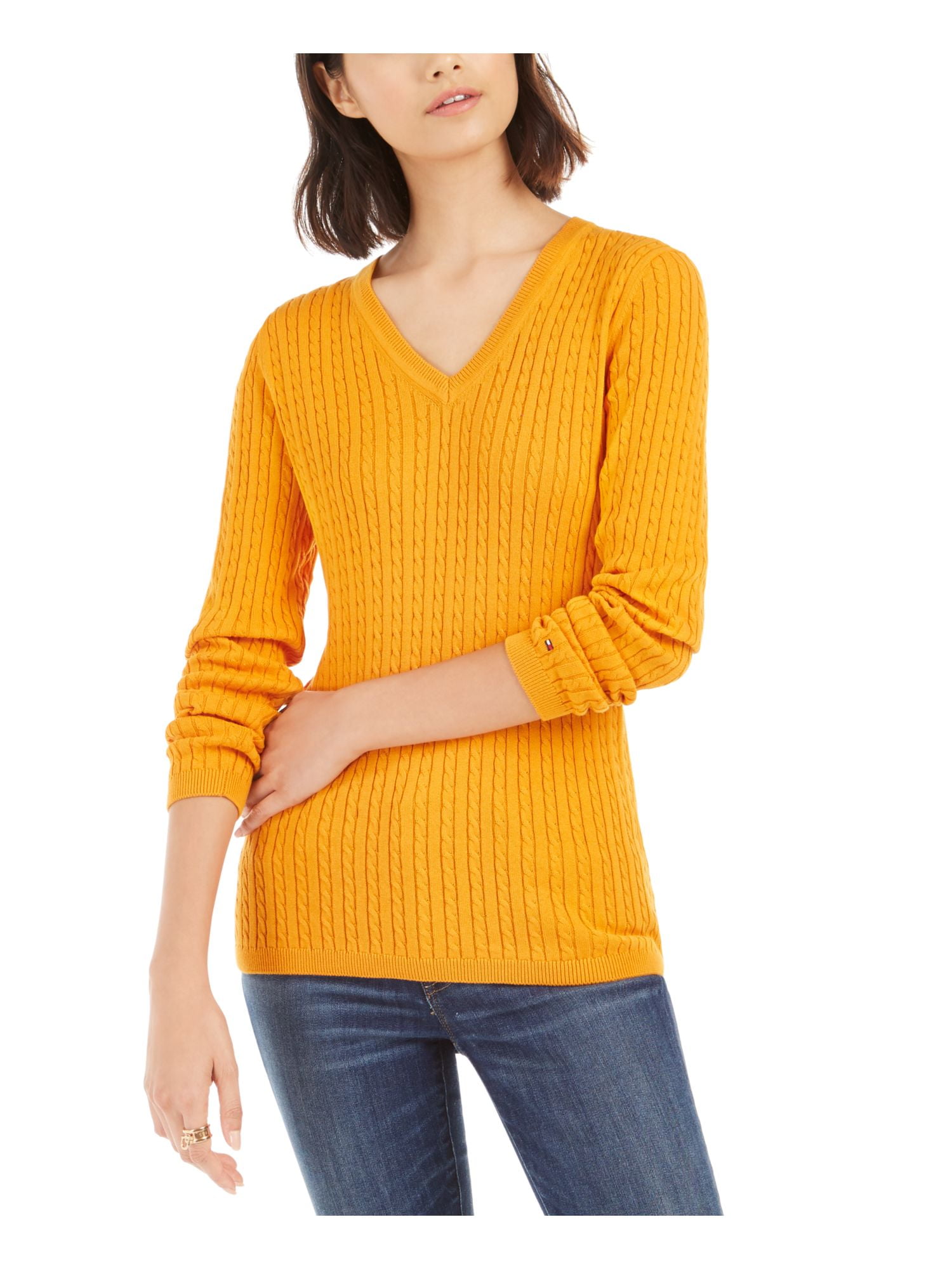 tommy hilfiger blue jumper womens