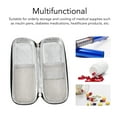 thumbnail image 3 of Insulin Pen Cooler Case, Matériau EVA Isolation et Rétention d'Humidité Rangement Polyvalent Organisateurs Diabétiques pour Voyage et Activités Extérieures, 3 of 8