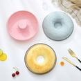 thumbnail image 6 of Silicone Donut Baking Molds, Non-Stick Ring Cake Baking Pans, Heat Resistant Donut Molds, DIY Doughnut Baking tools, Food-Grade Silicone Baking Pans, Home Kitchen Doughnut Molds,8.46 in,Pink, 6 of 6