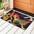 thumbnail image 3 of ZICANCN Area Rugs Doormat , Music Guitar Facecloth Non-Slip Floor Mat Rug for Living Room Kitchen Sink Area Indoor Outdoor Entrance 72"x48", 3 of 9