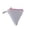 A-Pink, variant on Reusable Mesh Laundry Pod Bag with Strong Zipper, Triangle Style Pouch for Scent Booster Beads, Eliminates Soap Scum on Clothes, Universal Washer Compatible