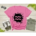 thumbnail image 4 of Horoscope Aquarius Zodiac Sign Astrology Gifts For Mom Teens T-shirt Zodiac Horoscope Zodiac Sign Aquarius Astrology Gifts For Teens Tshirt, 4 of 6
