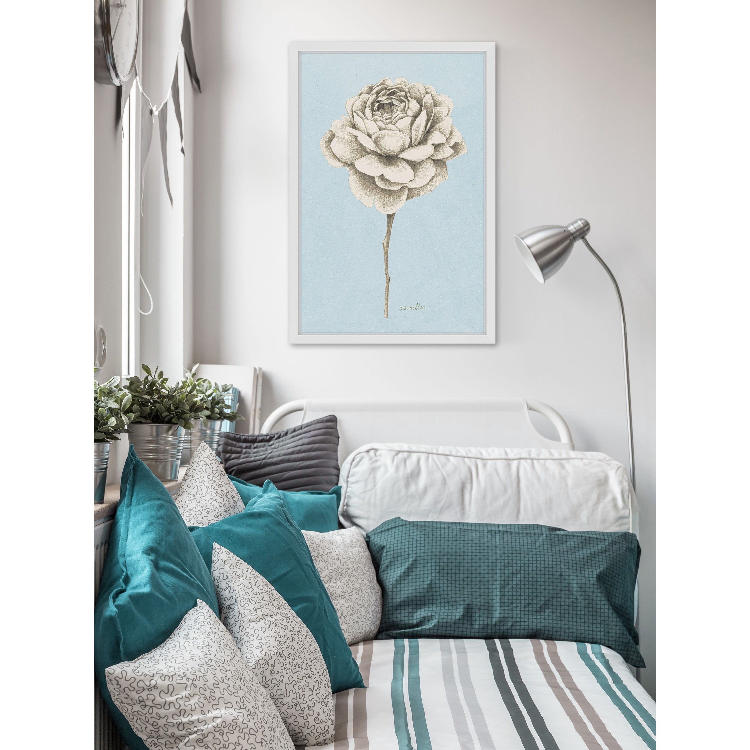 Marmont Hill "Botanical Study I" Framed Painting Print