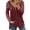 Red, variant on Vedolay Women Blouse Long Sleeve Blouse Casual Loose Plus Size Sweatshirt Top Black,XL