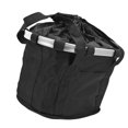 thumbnail image 1 of Bike Basket, Strong Bearing Capacity Bike Foldable Basket Quick Release with Buckle for Picnic, 1 of 7