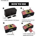 FONBEAR 6 Deck Automatic Card Shuffler USB/BatteryOperated Electric