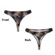 thumbnail image 2 of Fotbe Watercolor Snake Skin Tanga Sin Costuras para Mujer con Estampado – Panties Invisibles, Transpirables y Cómodos para Uso Diario-Medium, 2 of 5