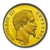 1855 France Gilt-copper Uniface Gold 50 Francs PF-64-PF-65 NGC