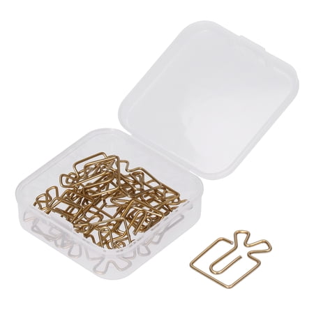 Paper Clips, Antirust Plating Process Beautiful Practical Mini Paper ...