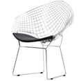 thumbnail image 4 of Plata Import Chrome/Black Diamond Chaise Bertoia, 4 of 7