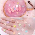 thumbnail image 4 of 60 piezas 3D lindo oso resina decoración de uñas, cristal Aurora Gummy Bear Nail Rhinestones diseño manicura decoración, uñas brillo gelatina adornos oso joya, 4 of 5