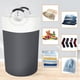thumbnail image 4 of Laundry Basket,Laundry Hamper,Collapsible Laundry Baskets,Dirty Clothes Hamper,Waterproof Laundry Basket with Foam Protected Aluminum Handles(Grey), 4 of 4