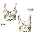 thumbnail image 6 of Goofa Snake And Moon Printed Sports Bras for Women, High Impact Running Bra Workout Crop Tank Tops Longline Sports Bra Push up-XX-Large, 6 of 9