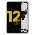 thumbnail image 2 of Assemblage de Remplacement OLED avec Cadre Compatible avec Xiaomi 12 Lite (Reconditionné) (Noir), 2 of 5