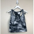 thumbnail image 5 of Calvin Klein Women's Printed Racerback Cropped Tank Top Medium Blue S, $40 NWT, 5 of 5