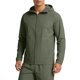 thumbnail image 2 of Mens Manga Larga con Capucha Cremallera Cardigan Hielo Seda Fina Chaqueta Protectora Solar para el Uso Diario Al Aire Libre Casual, 2 of 9