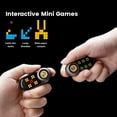 thumbnail image 4 of LOOPDOT Linterna EDC – Linterna LED Recargable, Pequeña y Potente con Pantalla RGB de Píxeles, Juegos Interactivos, Brillo Ajustable – Regalo Genial para Niños y Adultos (TI), 4 of 9