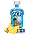 thumbnail image 4 of Act Kids Anticavity Fluoride Rinse Prevent Cavities Pineapple Punch Mouthwash, 16.9 oz, Pack of 3, 4 of 6