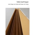 thumbnail image 3 of Osdhezcn DIY Scrapbook Photo Album 8x8Inch Square Paper Picture Book for Travel Memory, 3 of 20