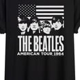thumbnail image 3 of The Beatles - American Tour 1964 - Juniors Oversized Graphic T-Shirt, 3 of 6