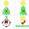 thumbnail image 4 of Mini Glowing Rocks Outdoor Glow Decorative Stones Garden Yard Lawn Luminous Pebbles, 4 of 8