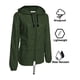 thumbnail image 2 of Chubasquero Avoogue, cortavientos, impermeable, talla grande, color verde, 3XL, 2 of 5