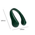 thumbnail image 3 of Ventilador de cuello colgante sin aspas Ventilador cómodo con banda para el cuello para el hogar al aire libre (Verde A) Likrtyny  Libre de BPA, 3 of 7