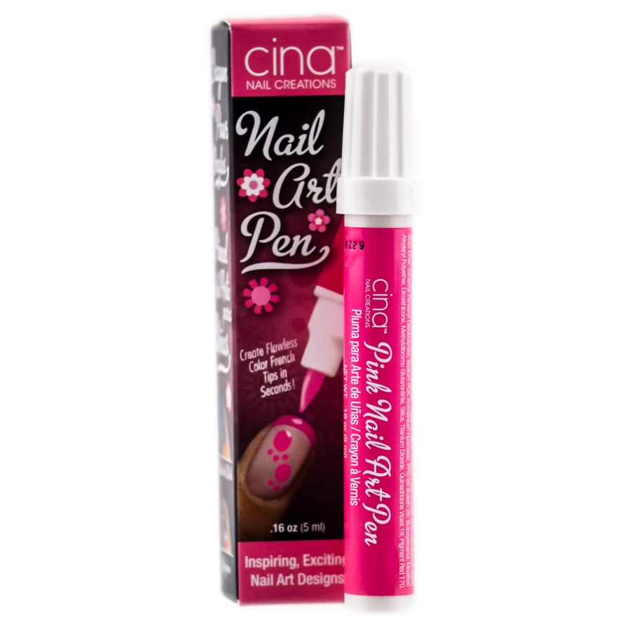 Cinapro Nail Creations - Nail Art Pen - Color : Pink ...