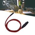 thumbnail image 1 of Micrófono Xlr A Cable USB, Convertidor De Enlace De Micrófono Femenino Hifi Sonido Para Grabar Consola De Mezcla De Altavoces De Canto De Karaoke, 10 Pies, 6 Mm De Diámetro, 1 of 7