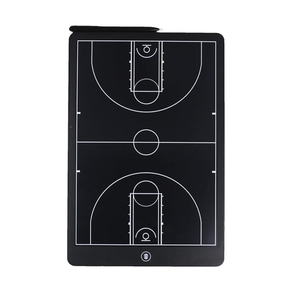Reusable Basketball Coaching Board Drawing Screen With Styluses Pen for Training and Strategy Planning