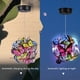 thumbnail image 4 of Luces colgantes de jardín con energía Solar, orbe de malla con mariposas, luces decorativas solares impermeables para exteriores, para jardín, Patio, porche, 4 of 10