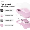 thumbnail image 2 of KOMI Compatible with iPhone 16 Pro Max Case, Premium Liquid Silicone Case, Full Body Protective Cover, Shockproof, Slim Phone Case, Anti-Scratch Soft Microfiber Lining, 6.9 inch Hot Pink, 2 of 5