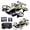 Yellow, variant on Drones for Kids, Wefone ZF24 2-in-1 Air and Land RC Vehicle, Remote Control Car, 3-Speed, 360°Flip, Headless Mode, Circle Fly, 2 Batteries, Yellow